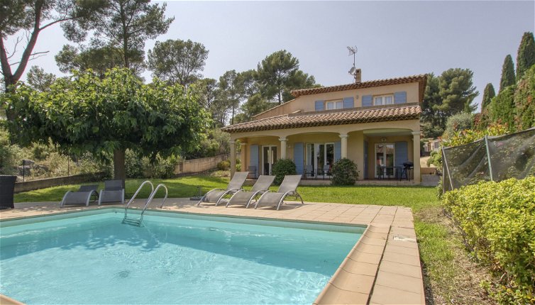 Foto 1 - Casa de 3 habitaciones en La Cadière-d'Azur con piscina privada y vistas al mar