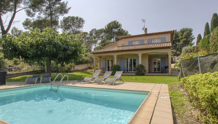 Foto 1 - Casa de 3 quartos em La Cadière-d'Azur com piscina privada e vistas do mar