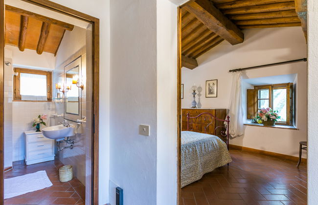 Apartamento de 2 quartos em Castellina in Chianti com piscina e jardim - Foto 31