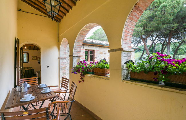 Apartamento de 2 quartos em Castellina in Chianti com piscina e jardim - Foto 3