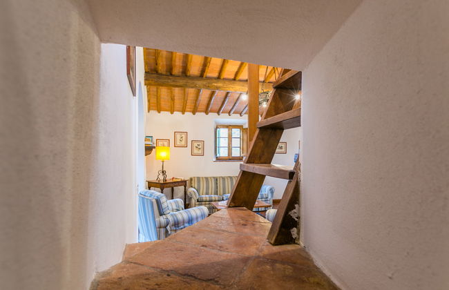 Apartamento de 2 quartos em Castellina in Chianti com piscina e jardim - Foto 11
