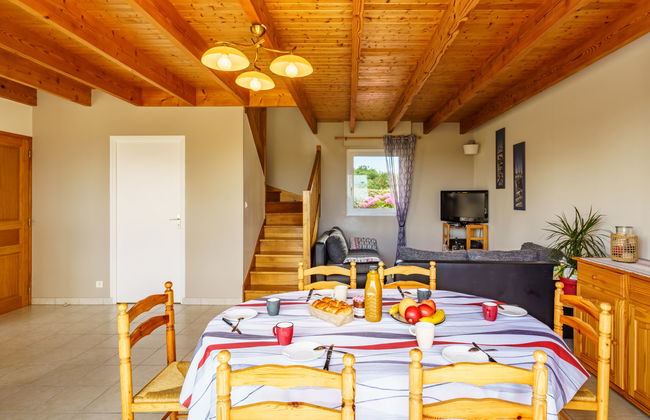 Casa de 4 quartos em Primelin com jardim e terraço - Foto 9