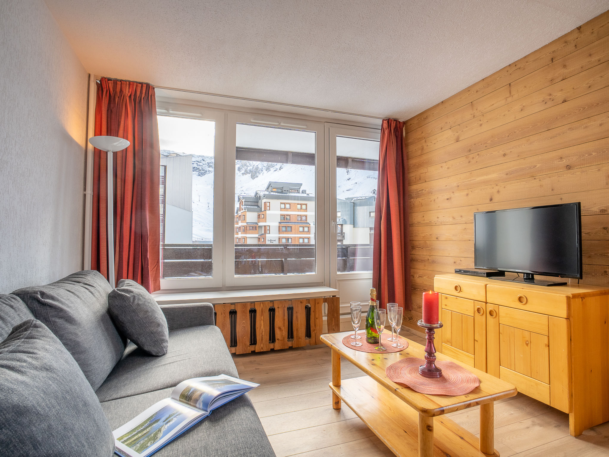 Foto 6 - Apartamento de 1 habitación en Tignes con vistas a la montaña