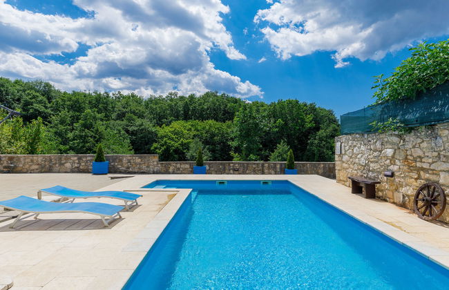 Casa de 4 quartos em Pazin com piscina privada e terraço - Foto 25