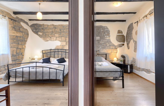 Casa de 4 quartos em Pazin com piscina privada e terraço - Foto 14