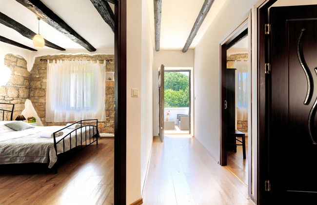 Casa de 4 quartos em Pazin com piscina privada e terraço - Foto 17