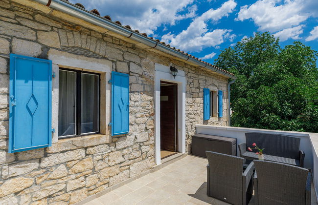 Casa de 4 quartos em Pazin com piscina privada e terraço - Foto 18