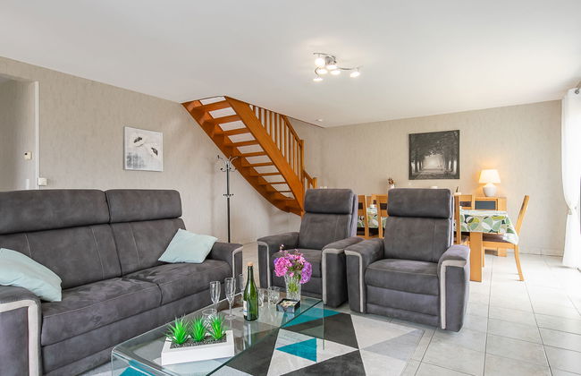 Casa de 4 quartos em Perros-Guirec com jardim e terraço - Foto 12