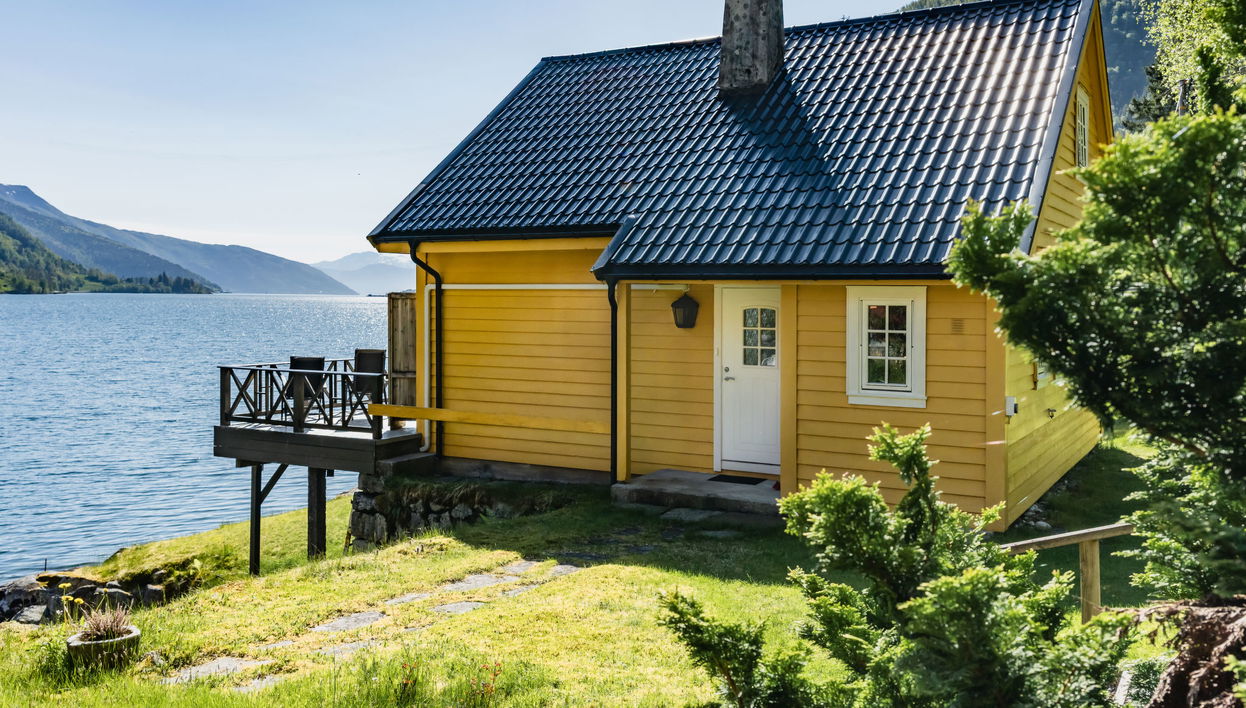 Casa de 4 quartos em Balestrand com jardim e terraço - Foto 1