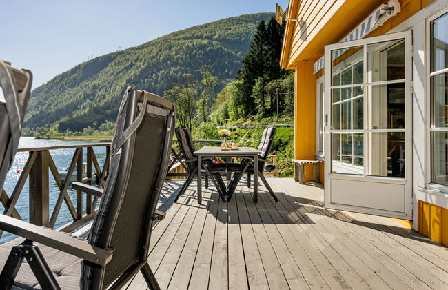 Casa de 4 quartos em Balestrand com jardim e terraço - Foto 15