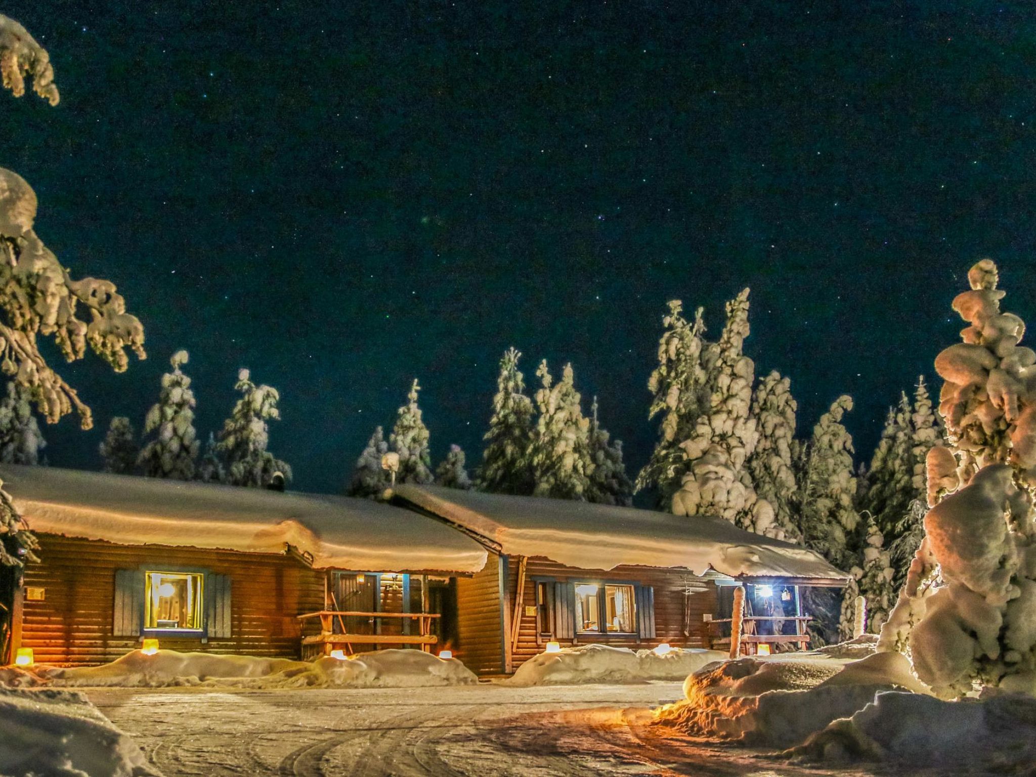 Foto 1 - Haus mit 2 Schlafzimmern in Kuusamo mit sauna und blick auf die berge