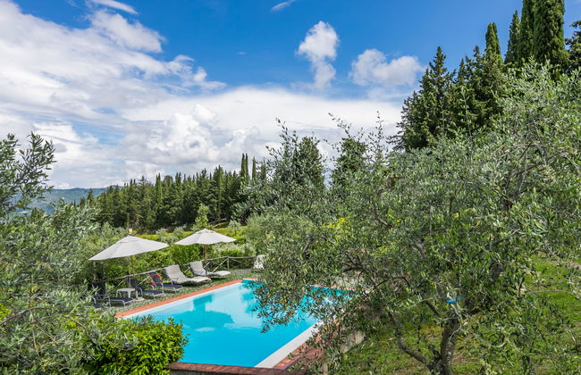 Casa de 2 quartos em Greve in Chianti com piscina e jardim - Foto 39