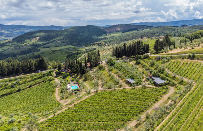 Casa de 2 quartos em Greve in Chianti com piscina e jardim - Foto 43