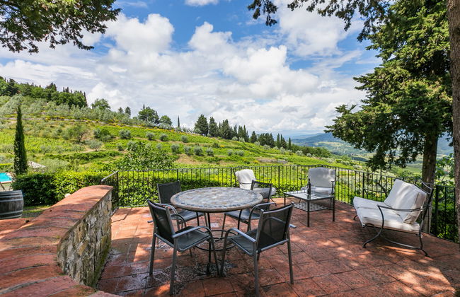 Casa de 2 quartos em Greve in Chianti com piscina e jardim - Foto 3