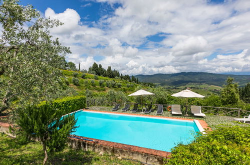 Foto 2 - Casa de 1 habitación en Greve in Chianti con piscina y jardín