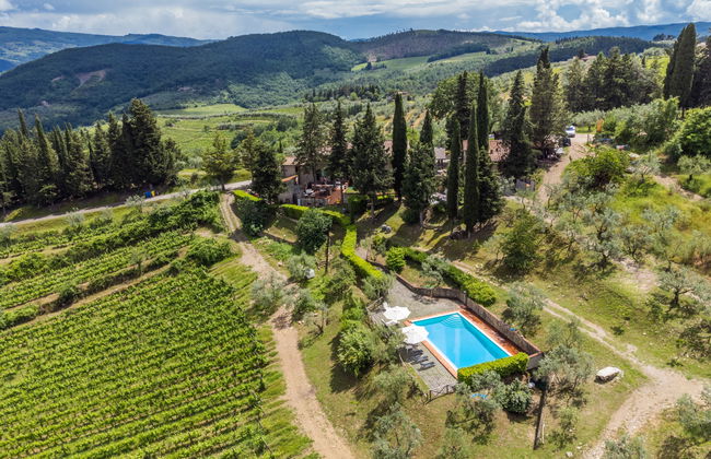 Casa de 2 quartos em Greve in Chianti com piscina e jardim - Foto 23