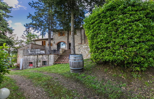 Casa de 2 quartos em Greve in Chianti com piscina e jardim - Foto 27