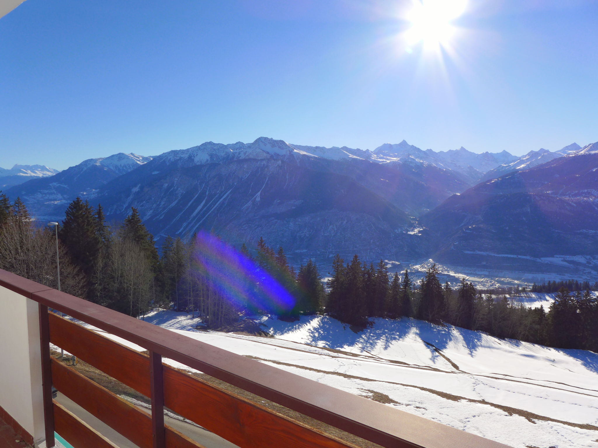 Photo 23 - Appartement de 3 chambres à Crans-Montana avec vues sur la montagne