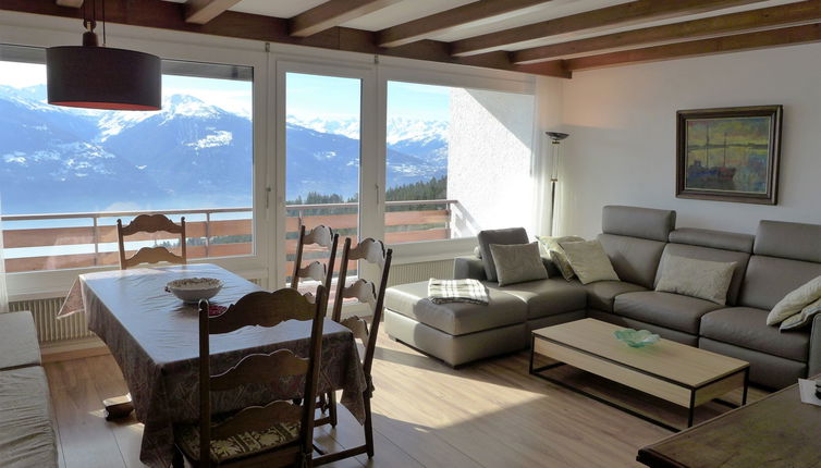 Foto 1 - Apartamento de 3 quartos em Crans-Montana com vista para a montanha