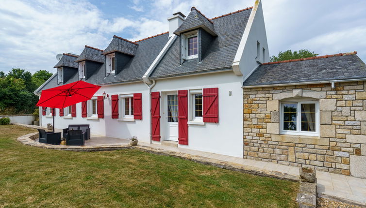 Photo 1 - Maison de 3 chambres à Peumerit avec terrasse et vues à la mer