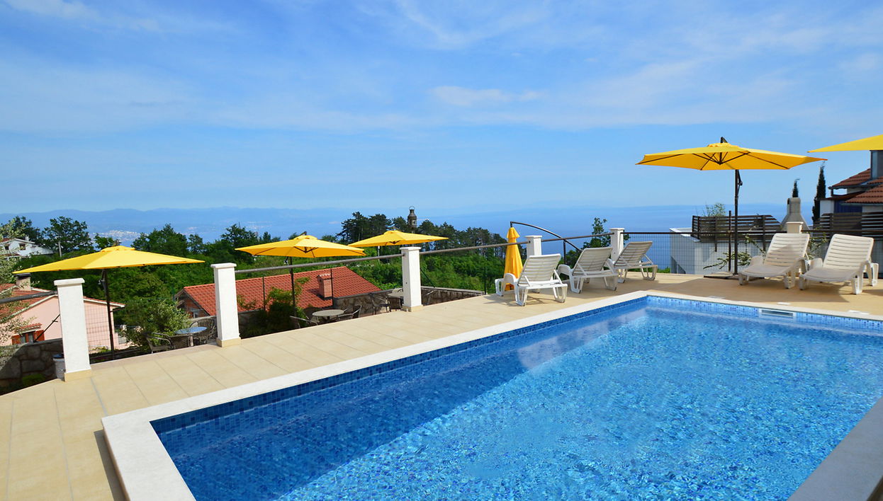 Appartement de 3 chambres à Opatija avec piscine et jardin - Photo 1