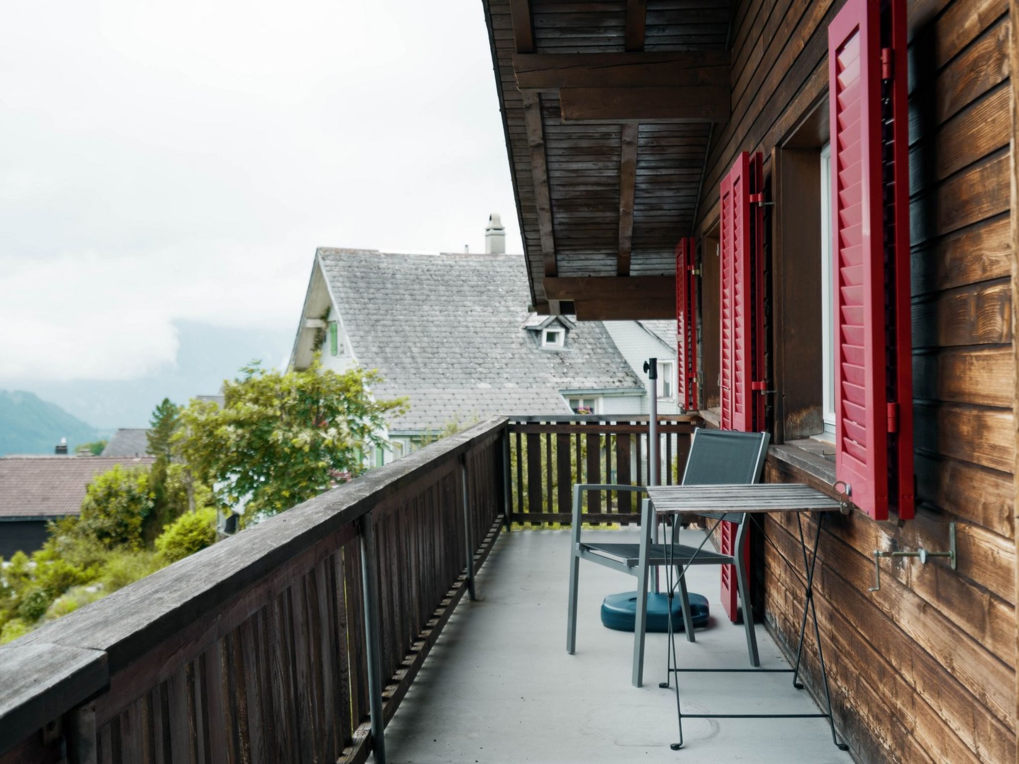 Foto 10 - Apartamento de 3 quartos em Amden com vista para a montanha