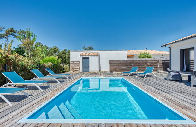 Casa de 6 quartos em Vensac com piscina privada e jardim - Foto 22