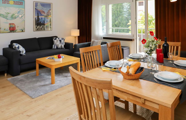Apartamento de 3 quartos em Davos com jardim - Foto 1