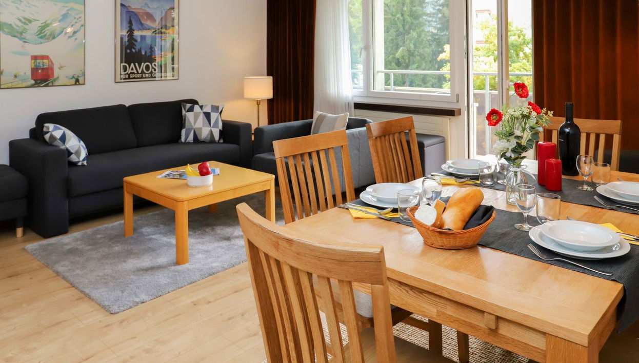 Apartamento de 3 quartos em Davos com jardim - Foto 1