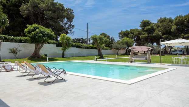Casa de 5 quartos em Marsala com piscina privada e jardim - Foto 5