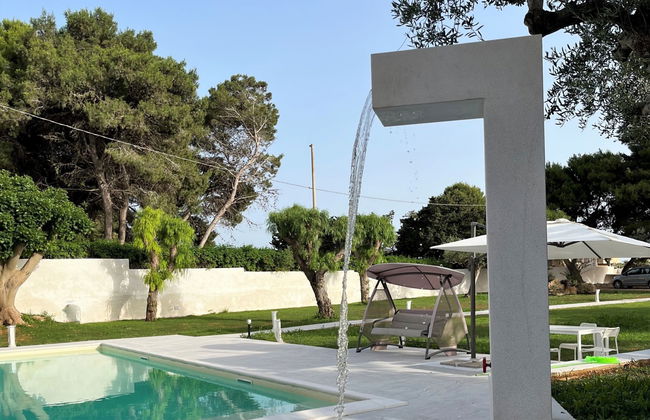 Casa de 5 quartos em Marsala com piscina privada e jardim - Foto 40