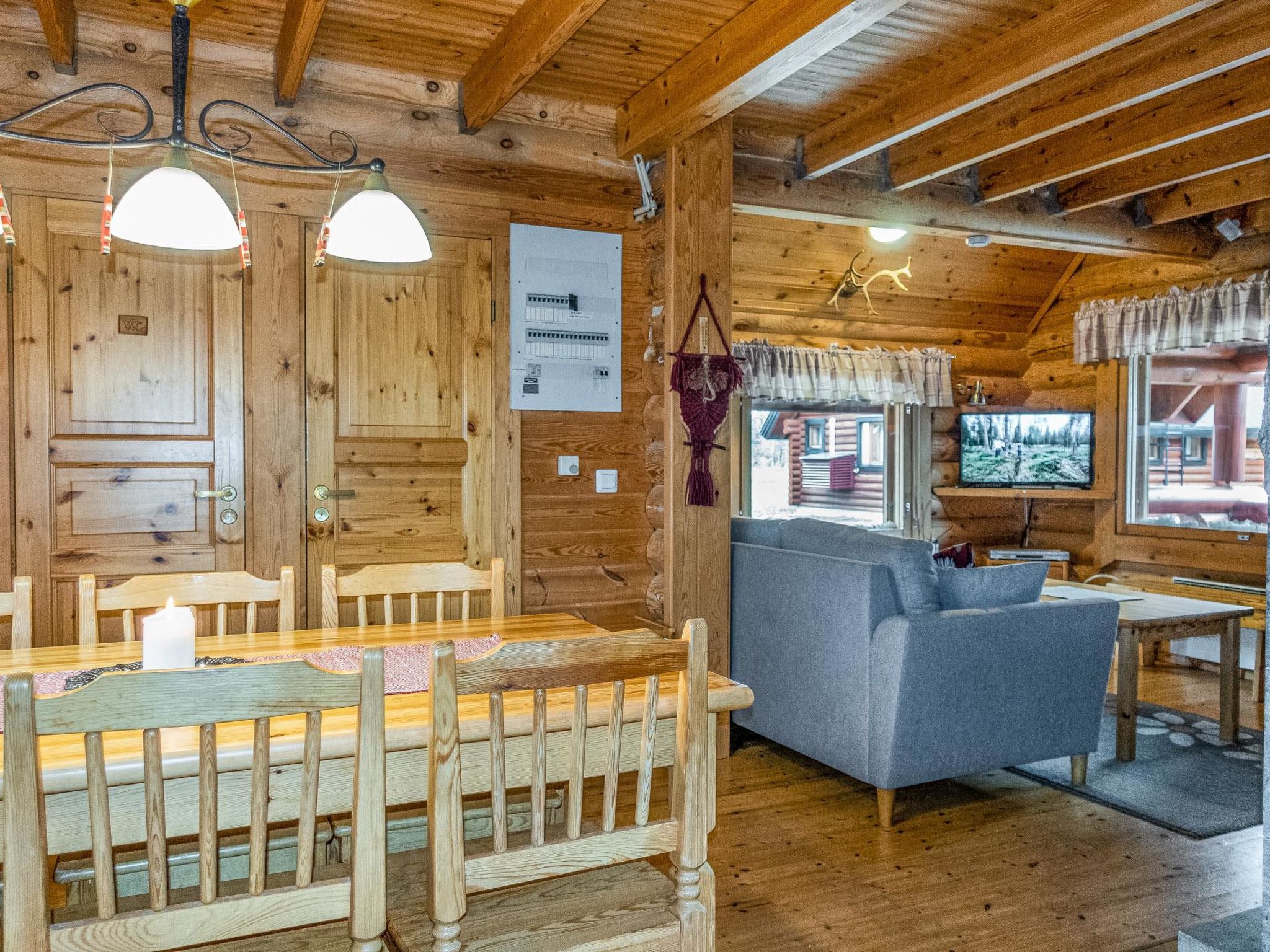 Foto 12 - Casa con 1 camera da letto a Kittilä con sauna e vista sulle montagne