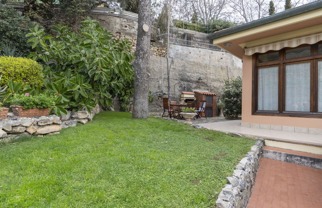 Casa de 3 quartos em Cipressa com jardim e terraço - Foto 38