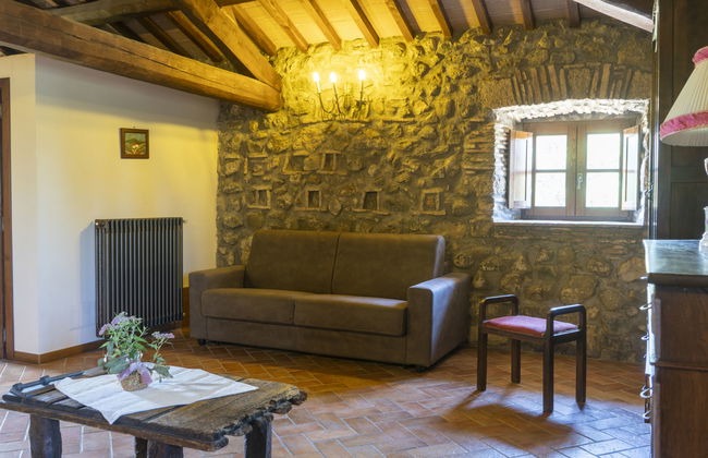 Apartamento de 1 quarto em Bagnoregio com piscina e jardim - Foto 4