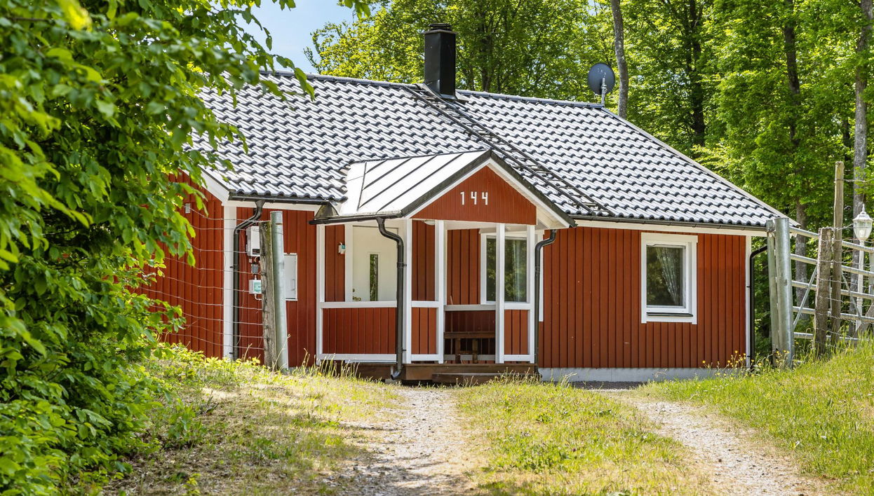 Casa de 3 quartos em Olofström com jardim e sauna - Foto 1