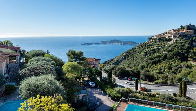 Photo 1 - Appartement de 3 chambres à Èze avec piscine et vues à la mer