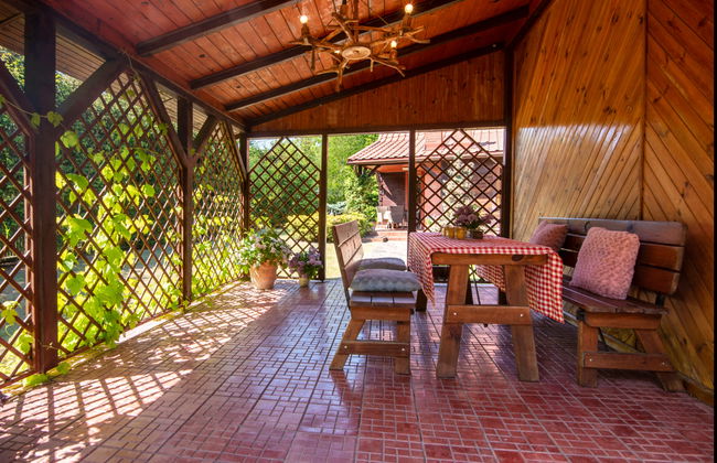 Casa de 3 quartos em Ruciane-Nida com jardim e terraço - Foto 19