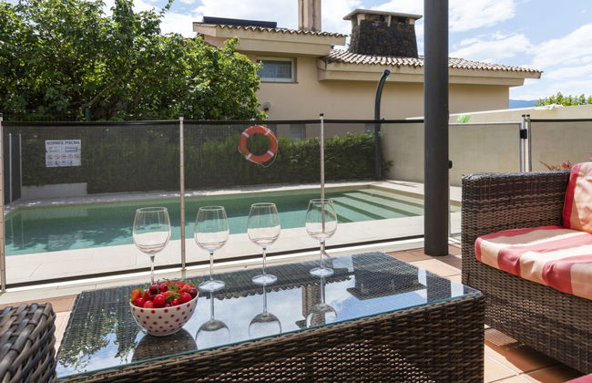 Casa de 5 quartos em Olot com piscina privada e jardim - Foto 28