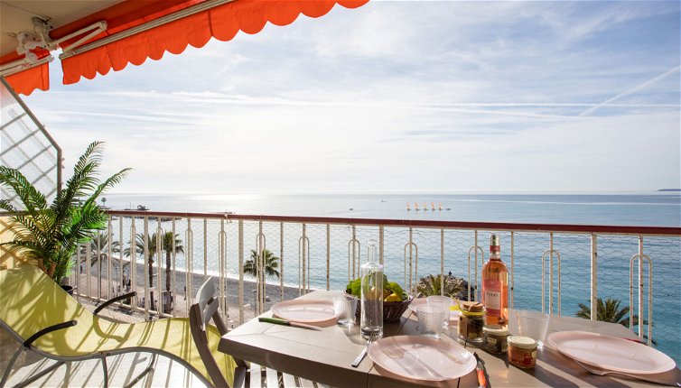 Foto 1 - Appartamento con 1 camera da letto a Cagnes-sur-Mer con terrazza e vista mare