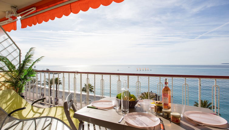 Foto 1 - Apartamento de 1 quarto em Cagnes-sur-Mer com terraço e vistas do mar