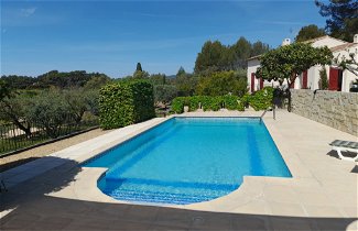 Foto 1 - Appartamento con 2 camere da letto a Le Castellet con piscina privata e vista mare