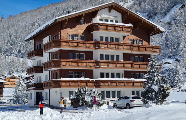 Apartamento de 1 quarto em Saas-Grund com jardim - Foto 18