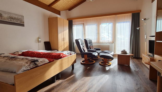 Appartamento con 1 camera da letto a Saas-Grund con giardino - Foto 3