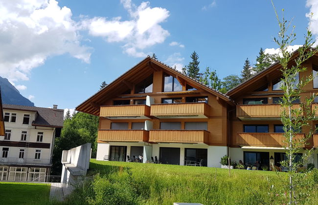 Apartamento de 3 quartos em Kandersteg com jardim e terraço - Foto 2