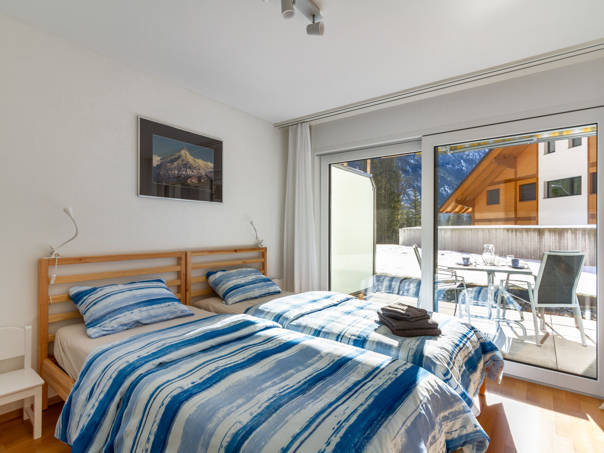 Foto 8 - Apartamento de 2 quartos em Kandersteg com terraço e vista para a montanha