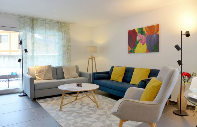 Apartamento de 3 quartos em Kandersteg com jardim e terraço - Foto 3