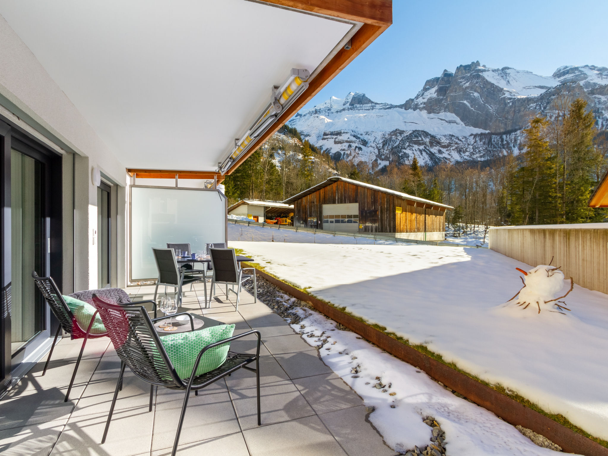 Foto 25 - Apartamento de 2 habitaciones en Kandersteg con terraza y vistas a la montaña