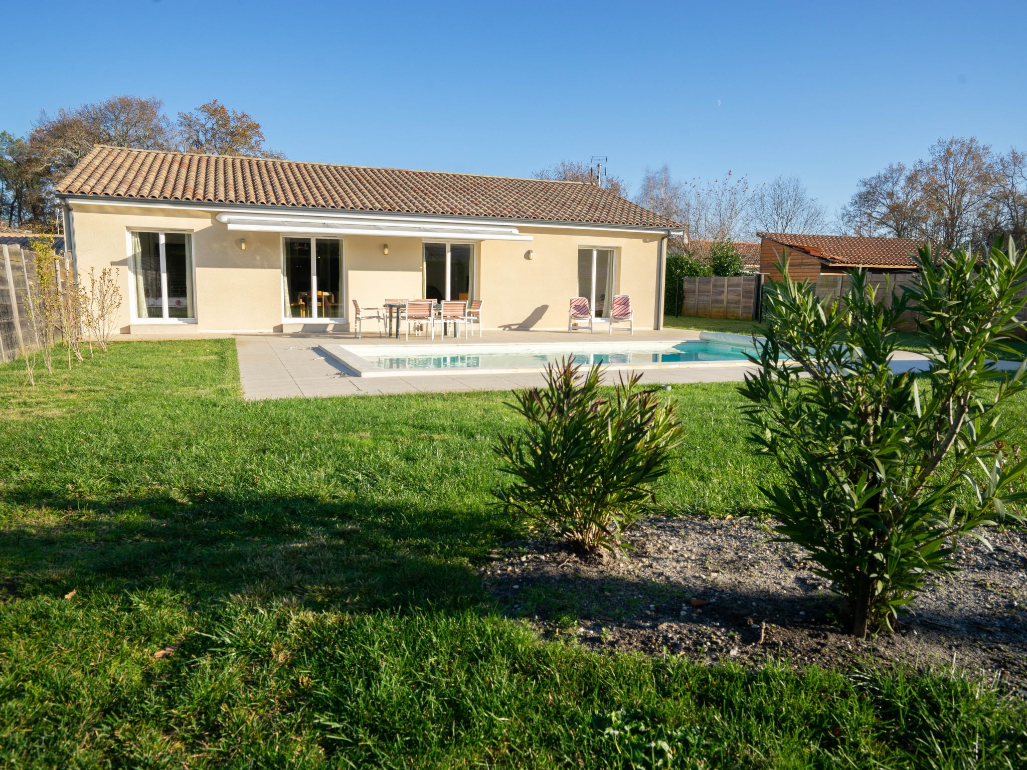 Photo 1 - Maison de 3 chambres à Carcans avec piscine privée et jardin