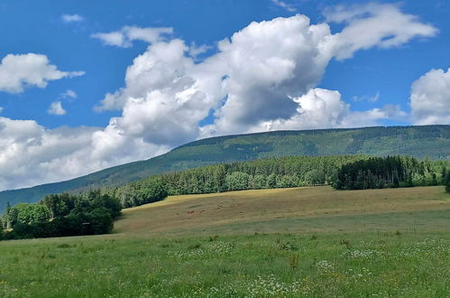 Foto 49 - Haus mit 3 Schlafzimmern in Černý Důl mit schwimmbad und blick auf die berge