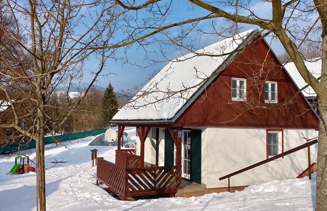 Casa de 3 quartos em Černý Důl com piscina e jardim - Foto 42